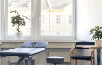 College Sutherland Praxisraum mieten in Hamburg für Osteopathen, Physiotherapeuten und Manualtherapeuten